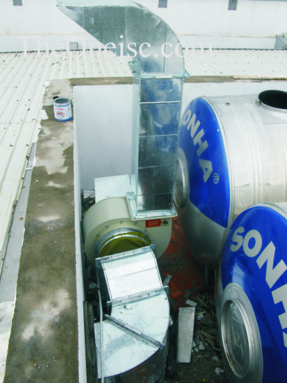 lap dat hut mui bep cong nghiep